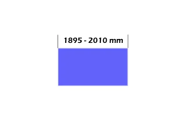 Paneel Lengte 1895-2010 mm