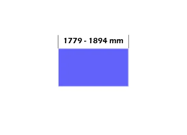Paneel Lengte 1779-1894 mm