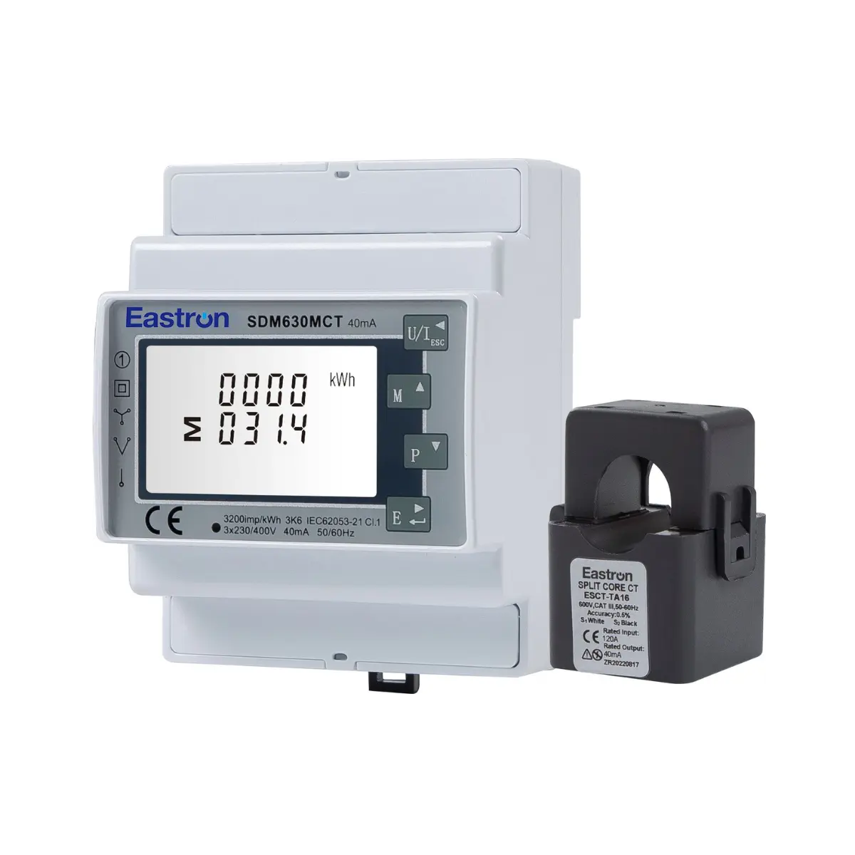 Eastron Smart Power Sensor TP-CT120-DH (120A, 3-fase)