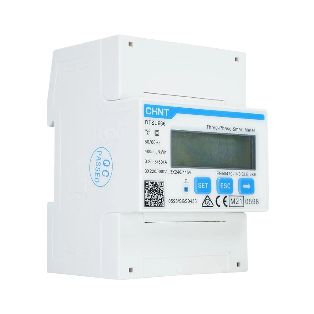 Fox ESS 3-fase Smart Meter 80A - DTSU666 Inline meter