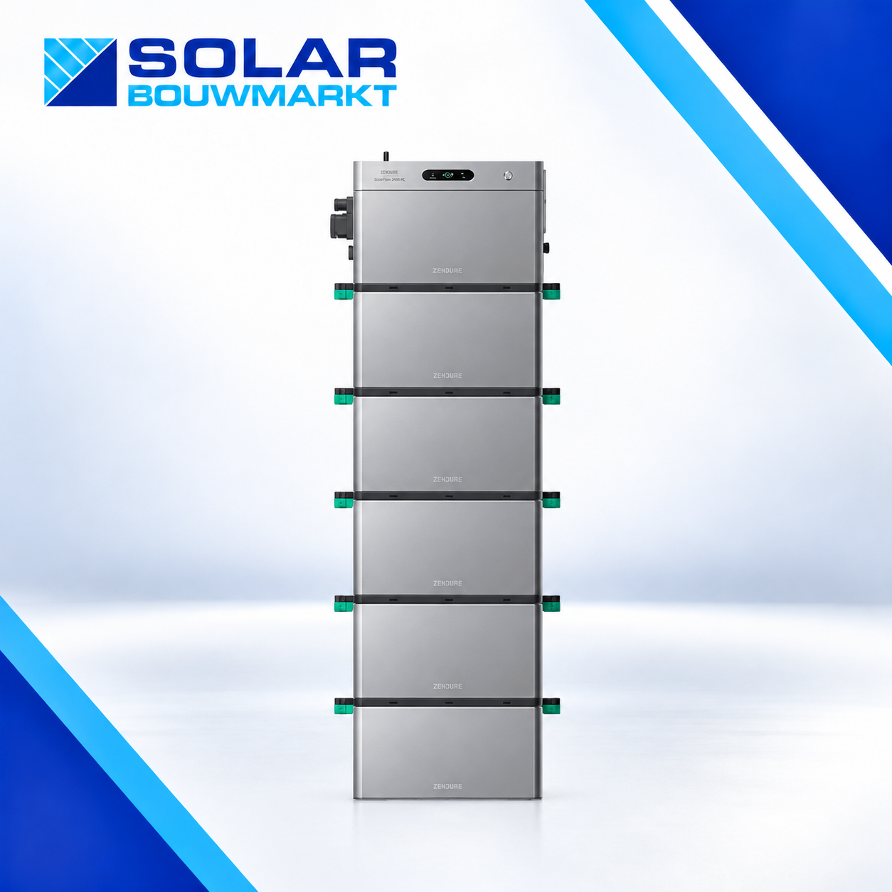 Zendure SolarFlow 2400 AC+ 16,80 kWh thuisbatterij