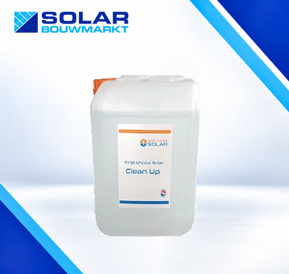 First Choice Solar CLEAN UP! 10 Liter zonnepaneelreiniger