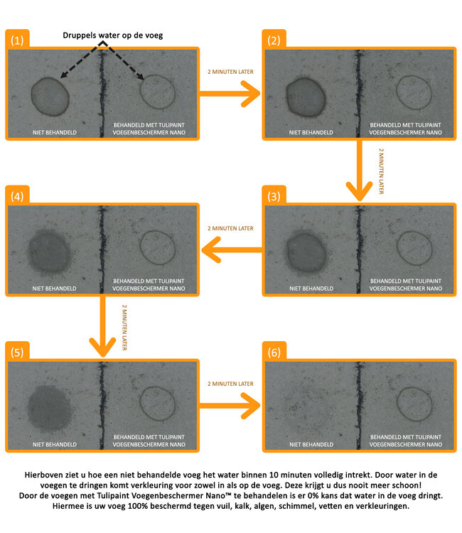 Tulipaint Voegenbeschermer Nano - 100% Transparant
