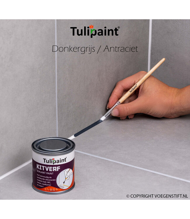 Tulipaint Kitverf 125ml / Siliconenkit verven