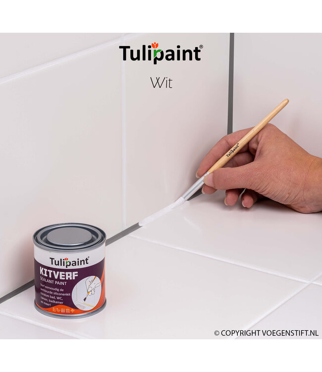 Tulipaint Kitverf 125ml / Siliconenkit verven