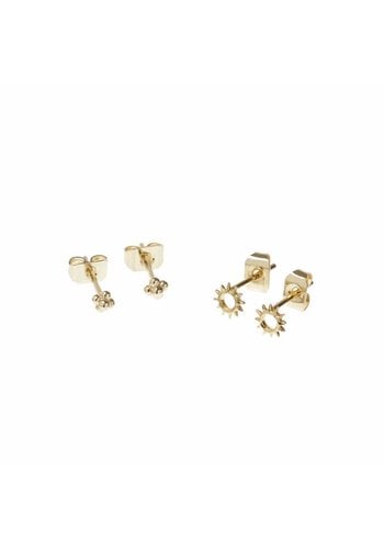 Rise and Shine Studs Gold Plated 