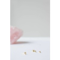 thumb-Rise and Shine Studs Gold Plated-4