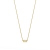 Canal Necklace Gold Plated