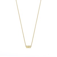 thumb-Canal Necklace Gold Plated-1