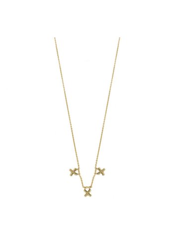 Metropolis Necklace Gold Plated 