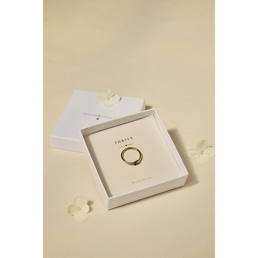 Thrive Ring Gold Plated-1
