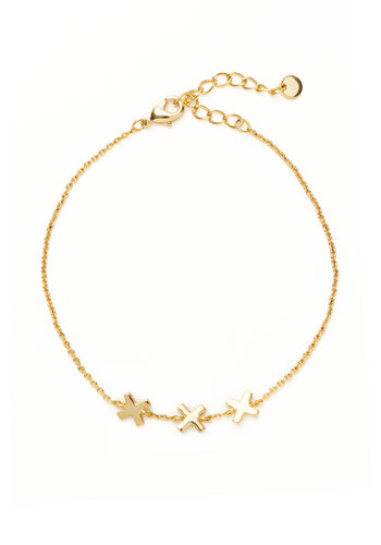 Metropolis Bracelet Gold Plated 