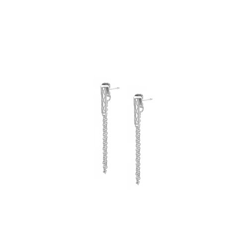 Metropolis Earrings Silver 