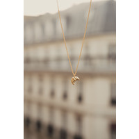 thumb-Croissant Necklace Paris-3