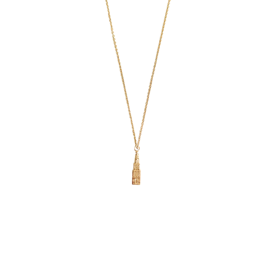 Martini Necklace Gold Plated-4