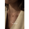 Love Necklace Gold Plated