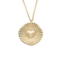 thumb-Heart Necklace Gold Plated-7