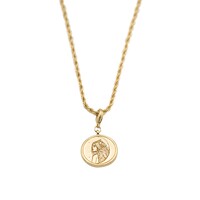 thumb-Gaia Necklace Gold Plated-5
