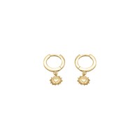 thumb-Heart Hoops Gold Plated-3