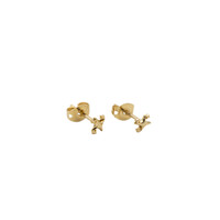thumb-Star Studs Gold Plated-3