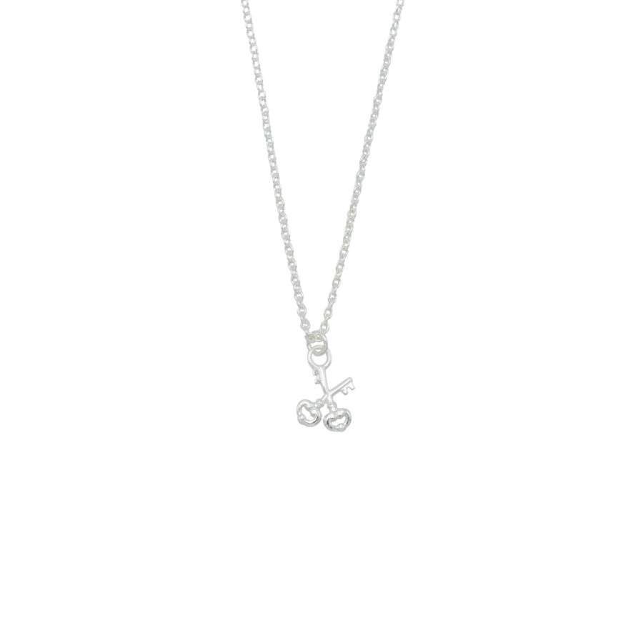 Sleuteltjes Necklace Silver-2