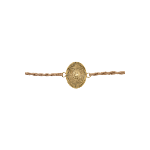 Sun Bracelet Gold Plated 