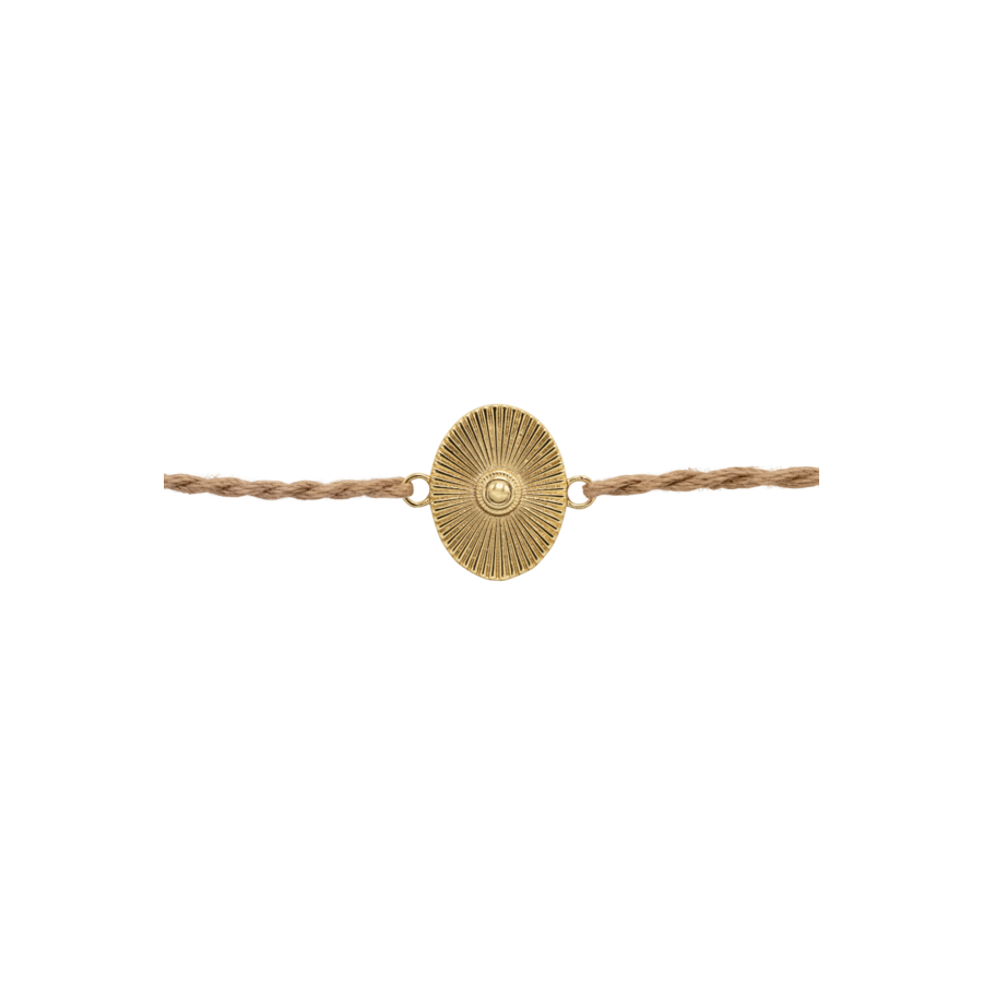 Sun Bracelet Gold Plated-1