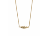 Mount Necklace Gold Plated