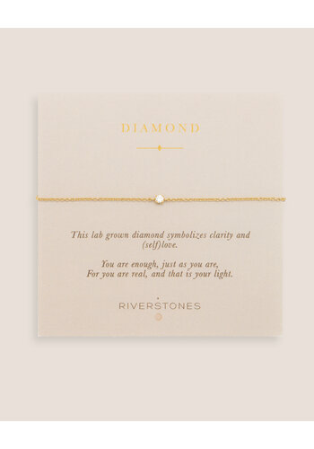 Diamond Bracelet Gold Plated 