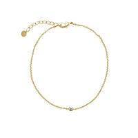 thumb-Diamond Bracelet Gold Plated-2