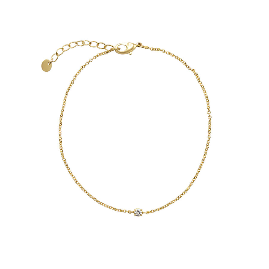 Diamond Bracelet Gold Plated-2