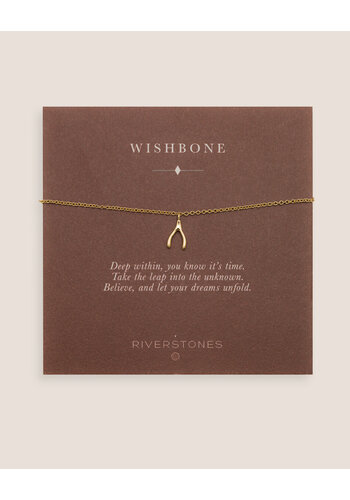 Wishbone Armband Verguld 