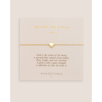 thumb-Heart of gold Bracelet Gold Plated-1