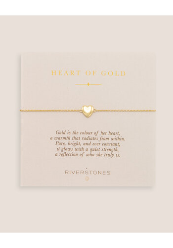 Heart of gold Armband Verguld 