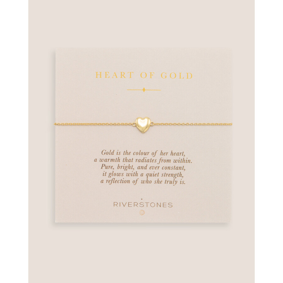 Heart of gold Bracelet Gold Plated-1