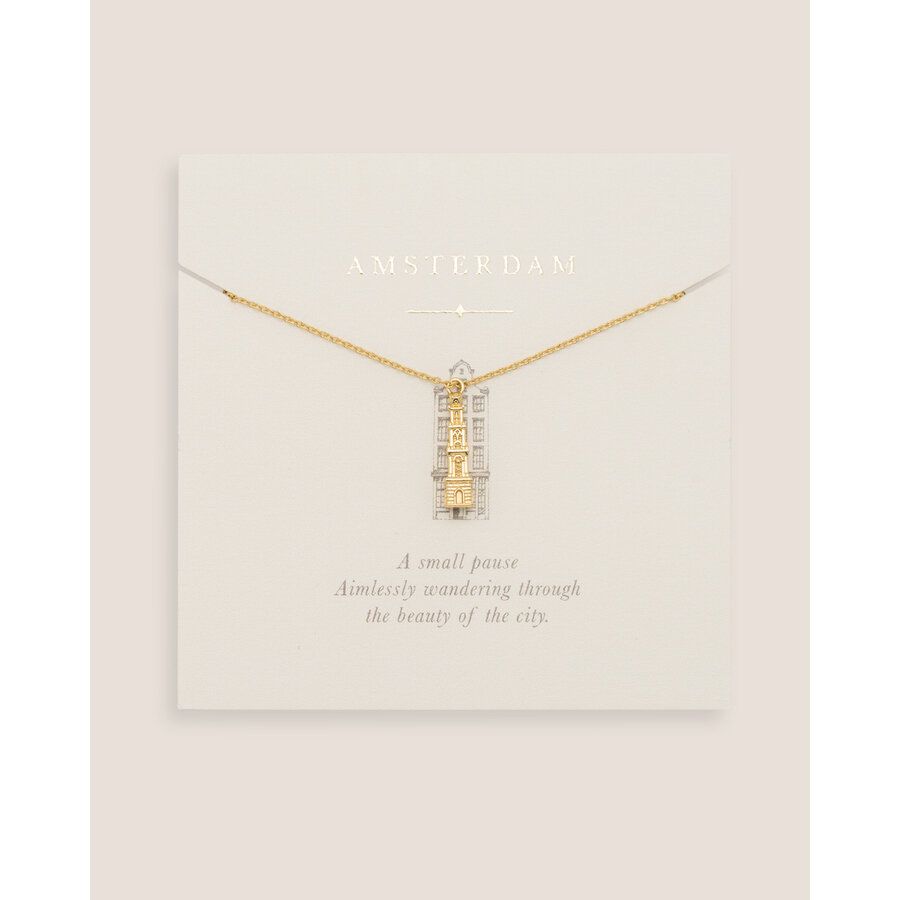 Westertoren Necklace Gold Plated-3