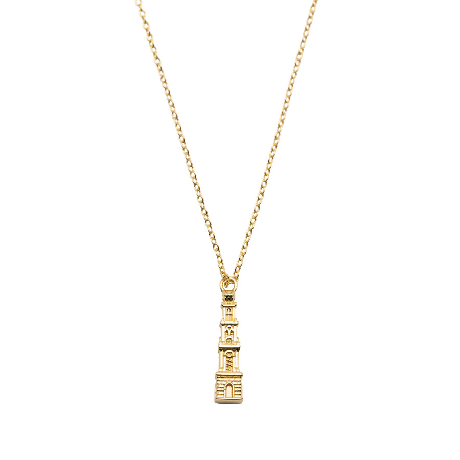 Westertoren Ketting Verguld-4