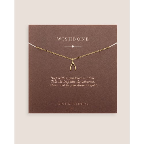 Wishbone Ketting Verguld 