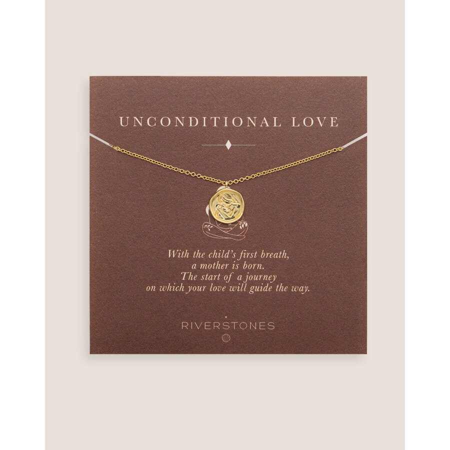 Mom Necklace Gold Plated-2
