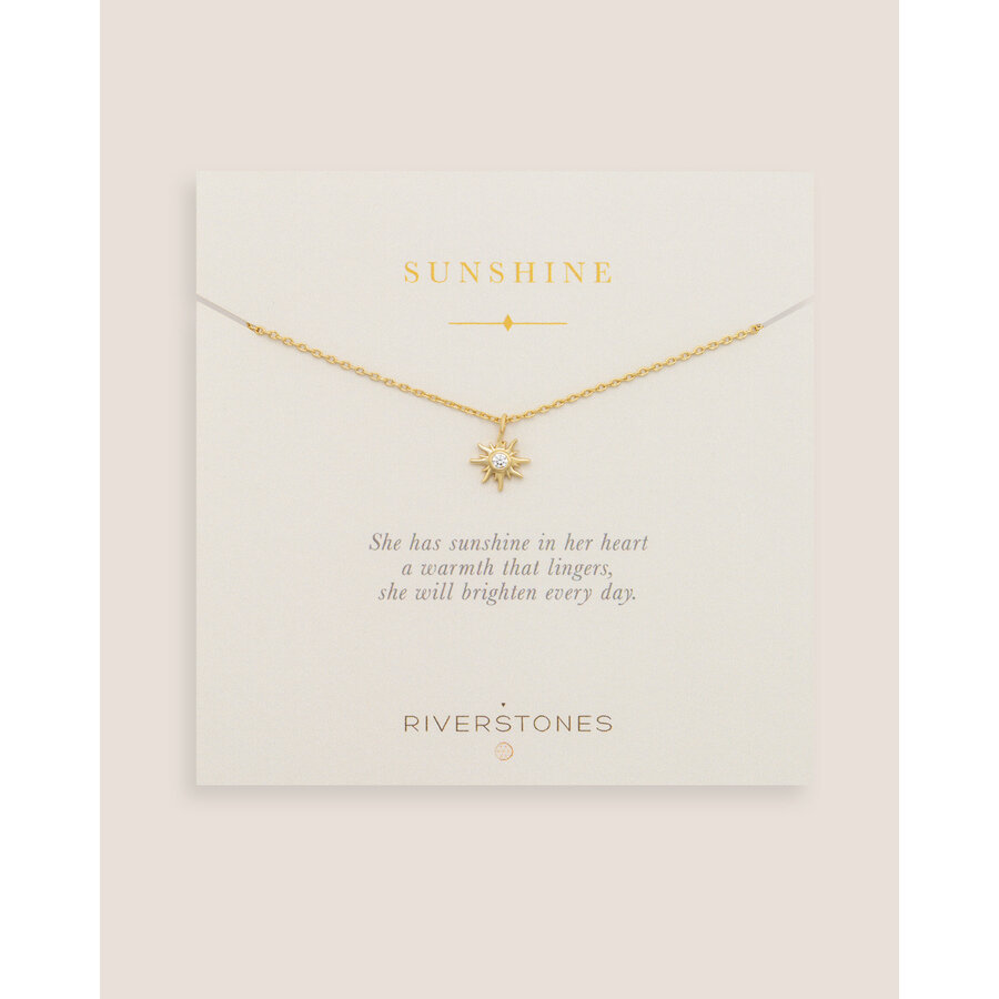 Sunshine Ketting Verguld-2