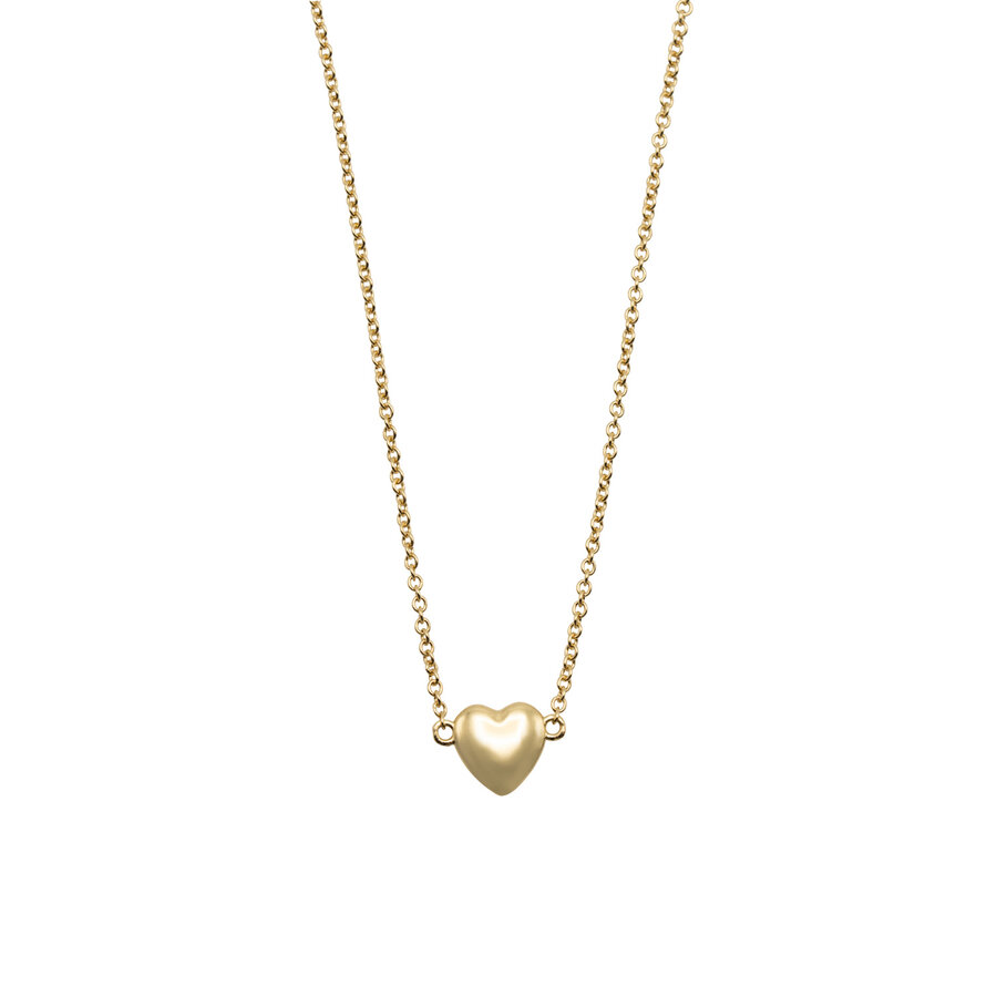 Heart of Gold Necklace Gold Plated-2