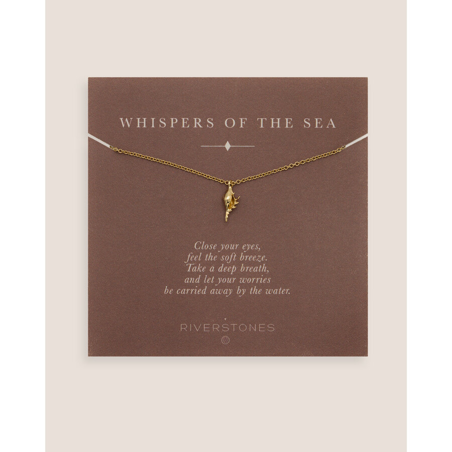 Shell Necklace Gold Plated-2