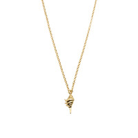 thumb-Shell Necklace Gold Plated-3