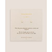 thumb-Diamond Studs Gold Plated-2