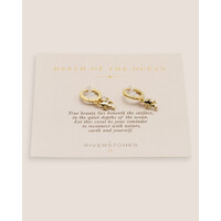 thumb-Coral Hoops Verguld (labradorite)-3