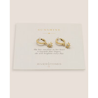 thumb-Sunshine Hoops Gold Plated-5