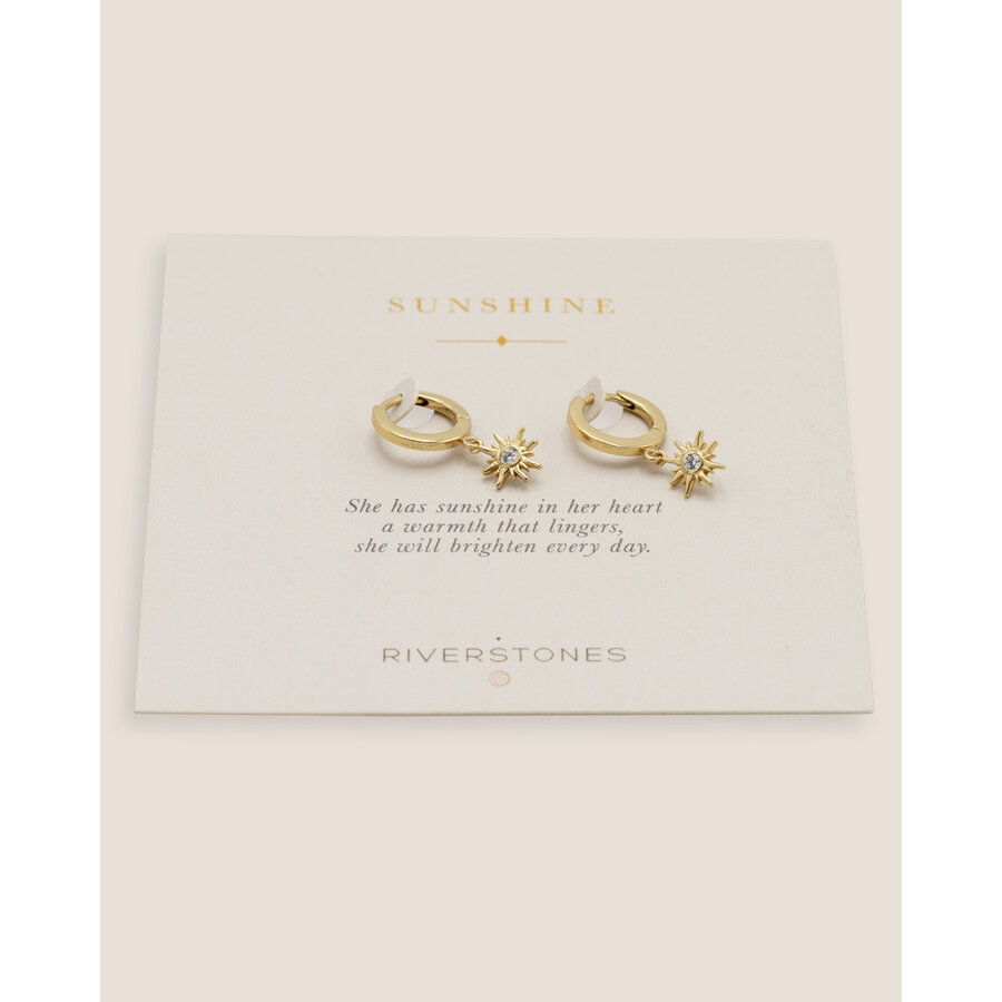 Sunshine Hoops Gold Plated-5