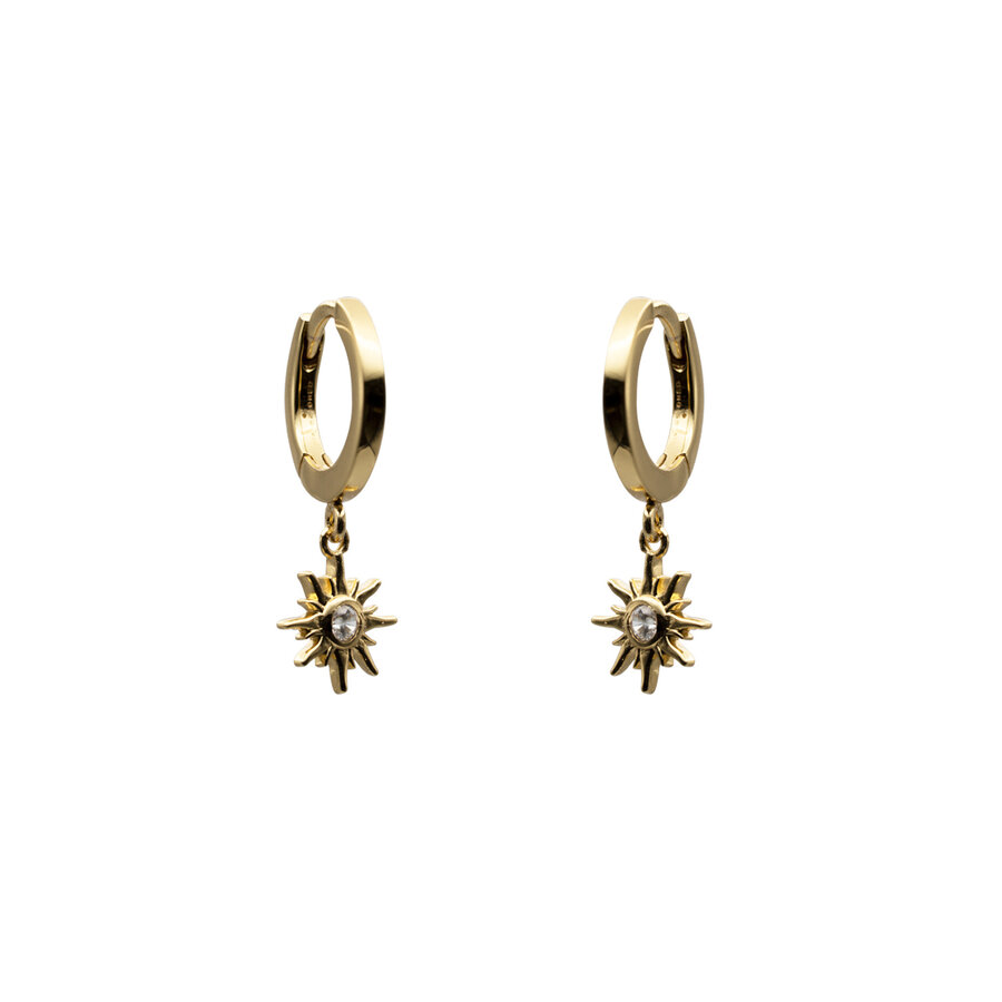 Sunshine Hoops Gold Plated-4