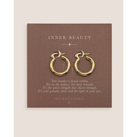 thumb-Inner Beauty Hoops Gold Plated-2