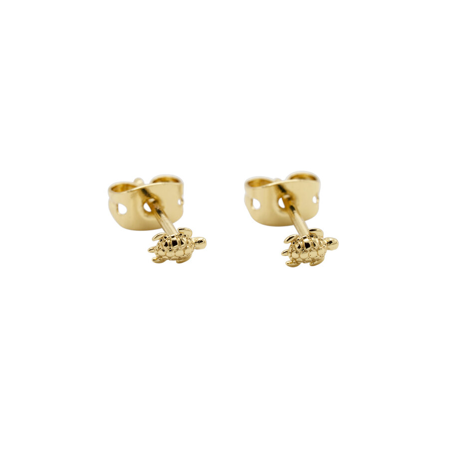Go Slow Studs Gold Plated-2